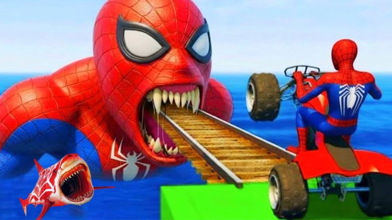 SpiderMan Rescue Batman vs Ironman vs Venom funny GTA Moments part-44