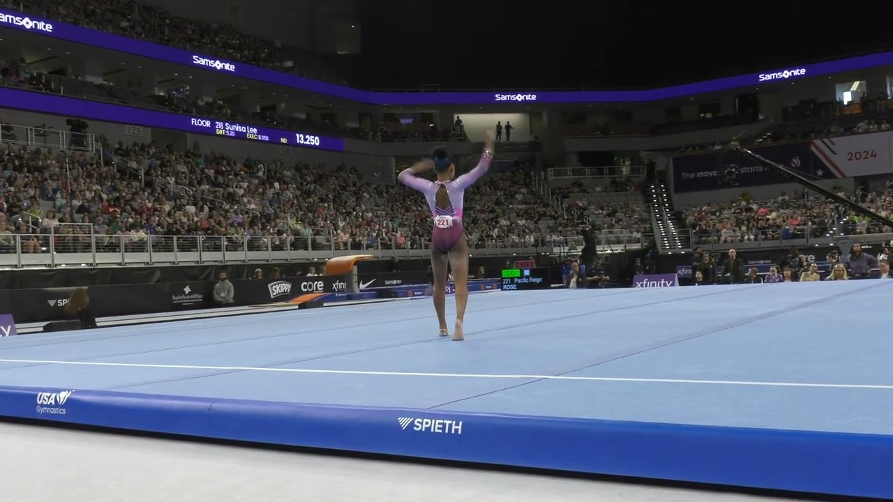 Simone Rose  - Floor Exercise -  2024 Xfinity US Championships -  Senior Women Session 2 Day 1