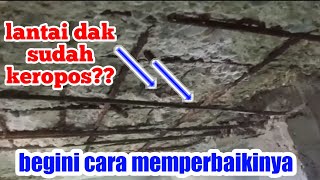 Perawatan dan perbaikan lanjutan