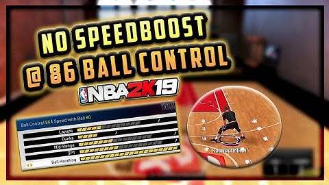 NO SPEEDBOOSTING AT 86 BALL CONTROL!! MIKE WANG FIX THIS