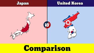 Japan vs United Korea | United Korea vs Japan | United Korea | Comparison | Data Duck 3.o