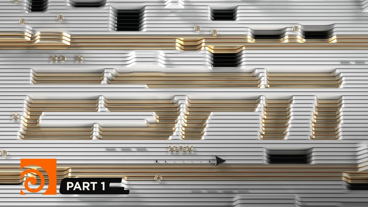 ESPN Tendril style | Houdini Tutorial - Part 1 | [RU]