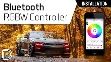 How to Install Diode Dynamics Bluetooth RGBW Controller with Existing RGBW Products