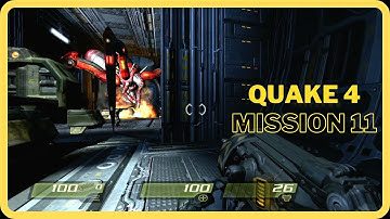 Quake 4 Mission 11 Nexus Hub Tunnels Walkthrough Video