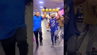 Yok-7 alongside Camouflage at the Gym!!!!!!!!........Please Follow us on our page for more gossip.