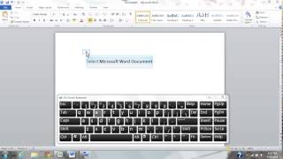 LIS7410 Windows 7 Accessibility Feature