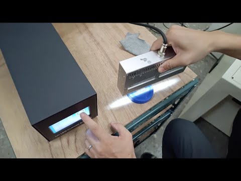 -FC-L200--UV LED 固化燈/UV固化機 實機操作影片
