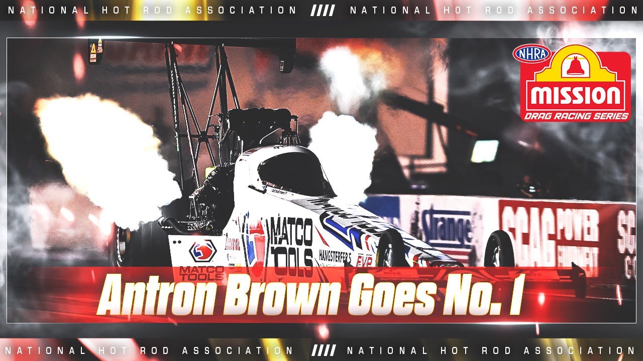 Antron Brown goes No. 1 Friday in Gainesville
