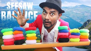 See Saw Balance Game  | Balancing Game | Wooden Balancing Game | Fun game |  MrEscape Ep -55 screenshot 3