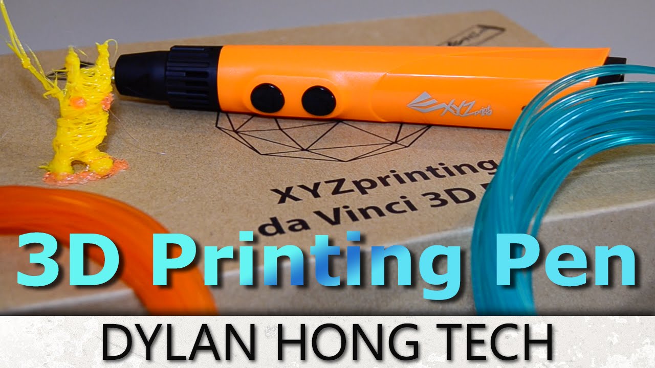 hoorbaar kasteel voor XYZprinting 3D Pen REVIEW!!! 2016 - YouTube