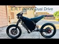 ERT Dual Drive Electric Bike 25KW Urban Riding