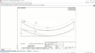 Tekla Curve Dimension Profile