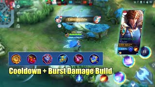 My new build for Xavier. Cooldown+Burst Damage build. Wanna try? || Mobile Legends Bang Bang