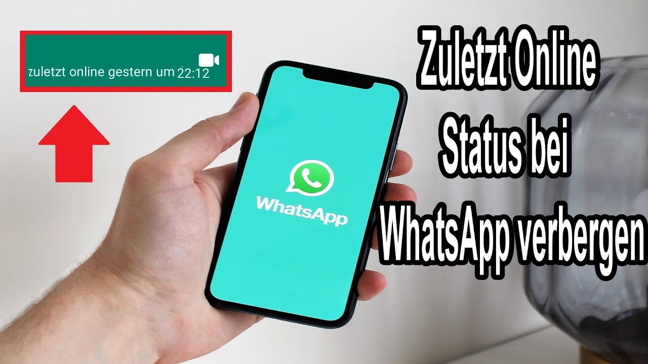 Die Person Die Dir Zuletzt Auf Whatsapp Geschrieben Hat Zuletzt Online Status bei WhatsApp verbergen Anleitung - YouTube