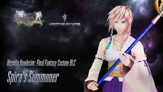 Dissidia 012 Mods - Spira's Summoner Lightning