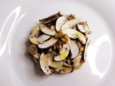 Video: Insalata Di Champignon Con Semi Di Zucca