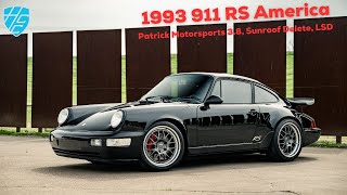 1993 Porsche 911 RS America w/ Patrick Motorsports 3.8L (Walk Around)
