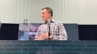 John Lynch at the NFL Scouting Combine