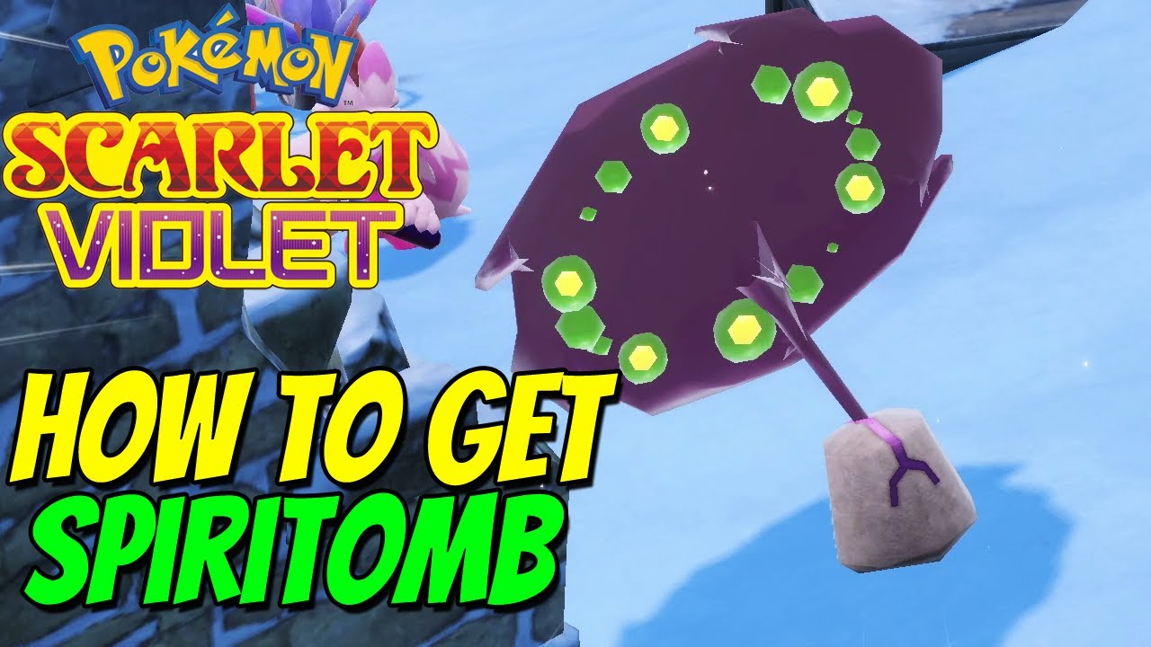 Pokémon Scarlet & Violet: How To Catch Spirtomb