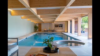 Radial House, Solihull, Warwickshire | Indoor Pool & Spa and Sauna