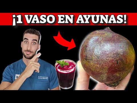 ¡TOMA 1 VASO de JUGO DE REMOLACHA en AYUNAS! y mira lo que ocurrirá con tus ÓRGANOS