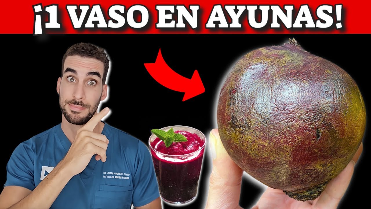 ¡TOMA 1 VASO de JUGO DE REMOLACHA en AYUNAS! y mira lo que ocurrirá con tus ÓRGANOS