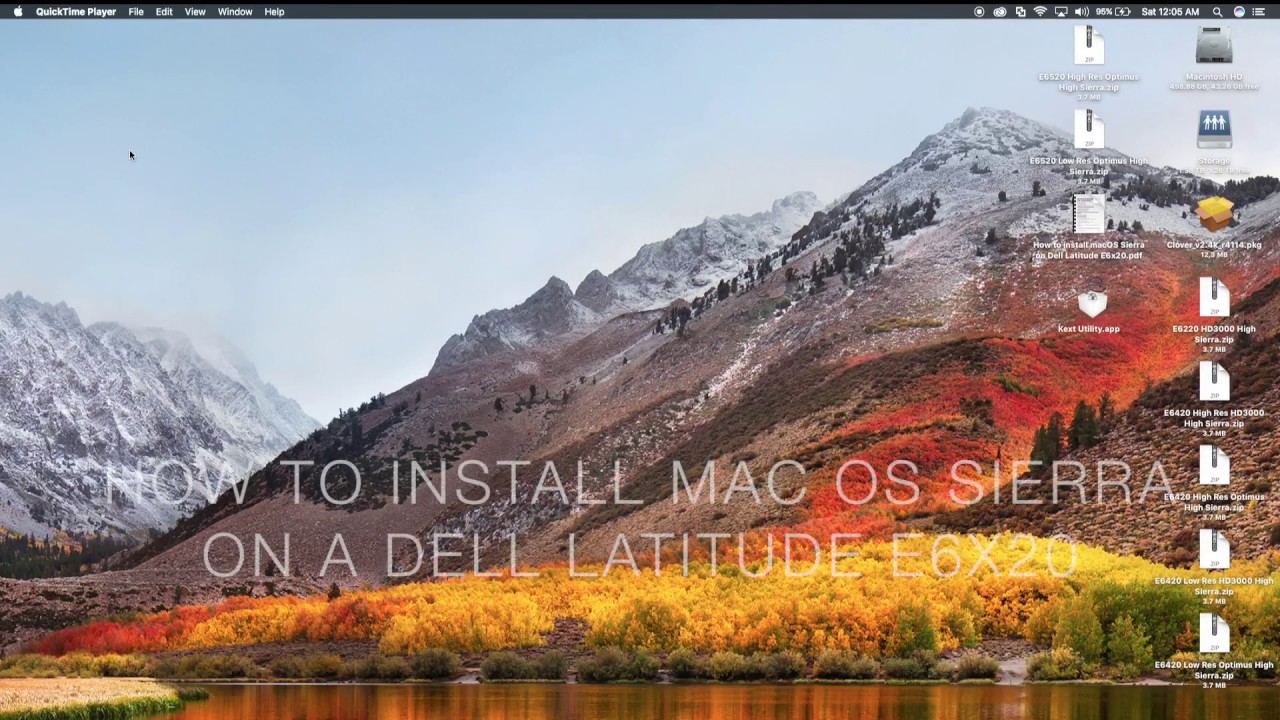 How to install macOS Sierra on DELL Latitude E6x20 | NS