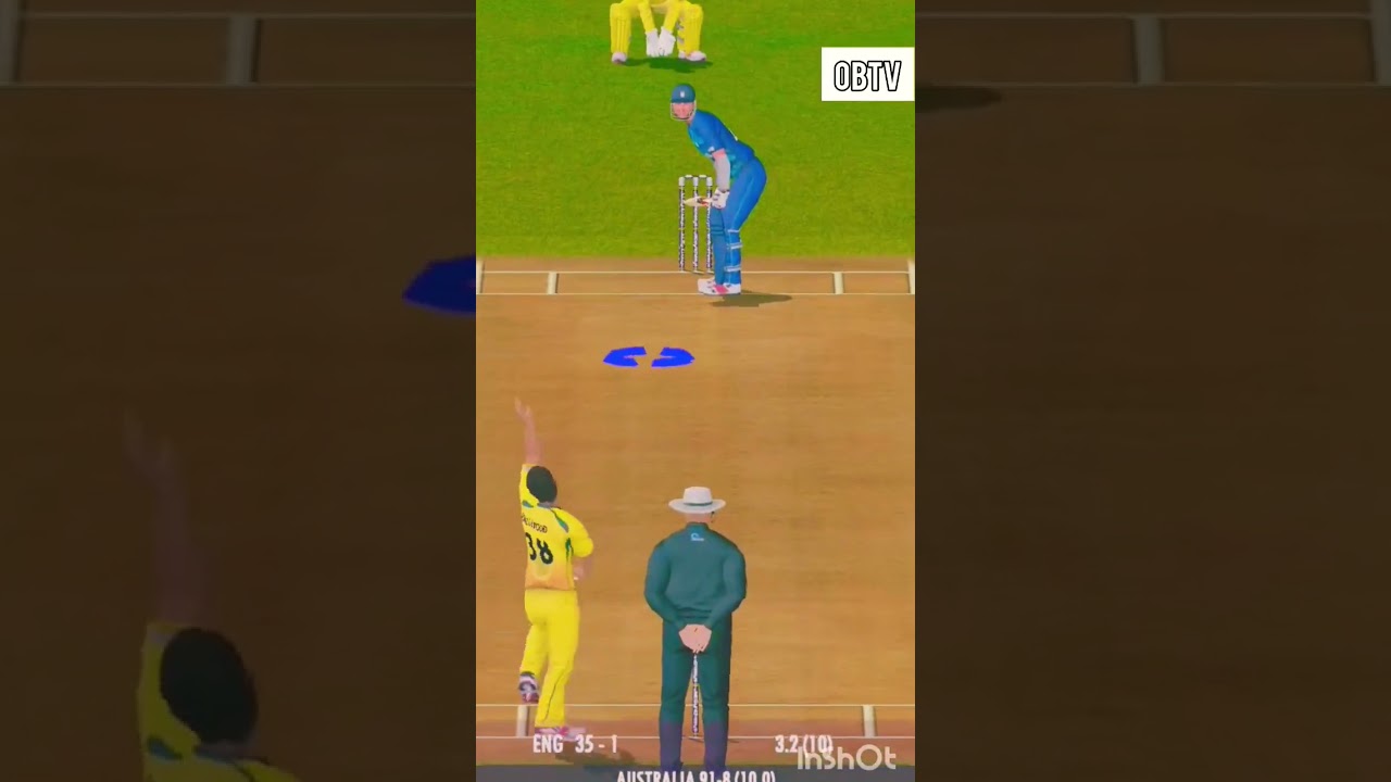 Down the ground Real cricket 22|rc22