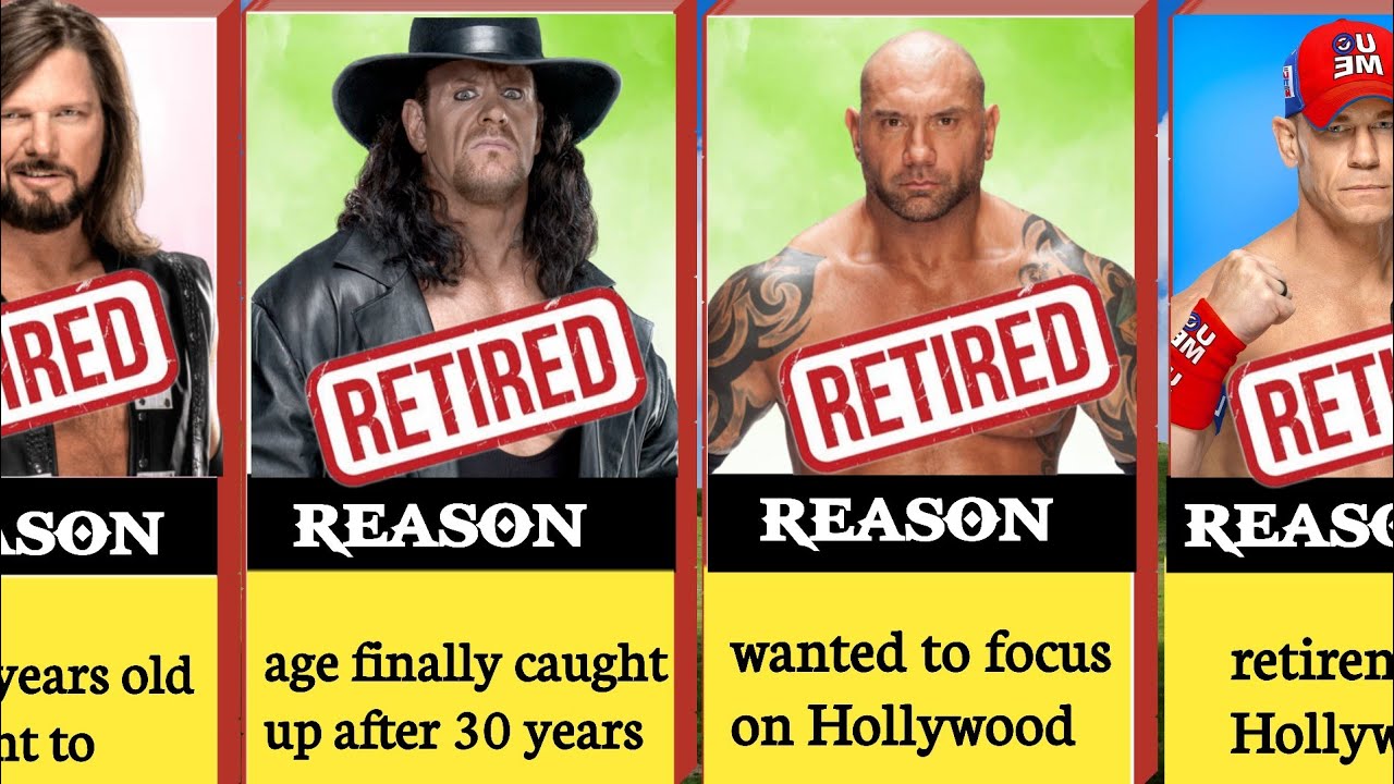 The Real Reason WWE Wrestlers Retired – Shocking Truth Revealed! - YouTube