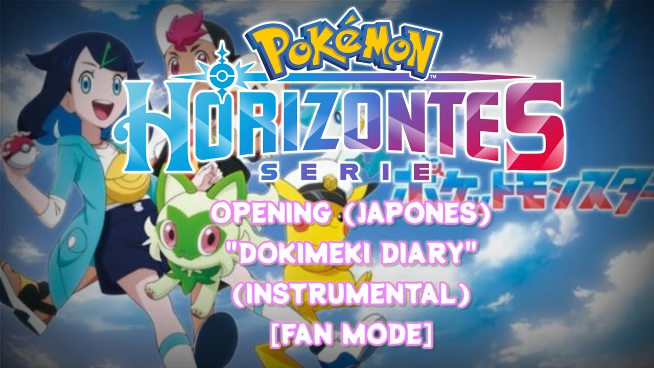 Pokemon Horizones Opening (🇯🇵JAPONES) "Dokimeki Diary" (🎹Instrumental) [Fan Mode]