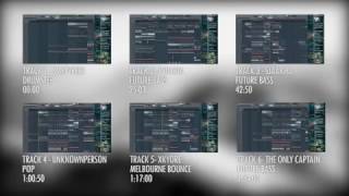 working on my subscribers tracks in fl studio
