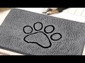 🧼 Stop Muddy Paws instantly! Bcoimo Super Absorbent Dog Door Mat Review 🐶