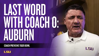 Last Word with Coach O - Auburn