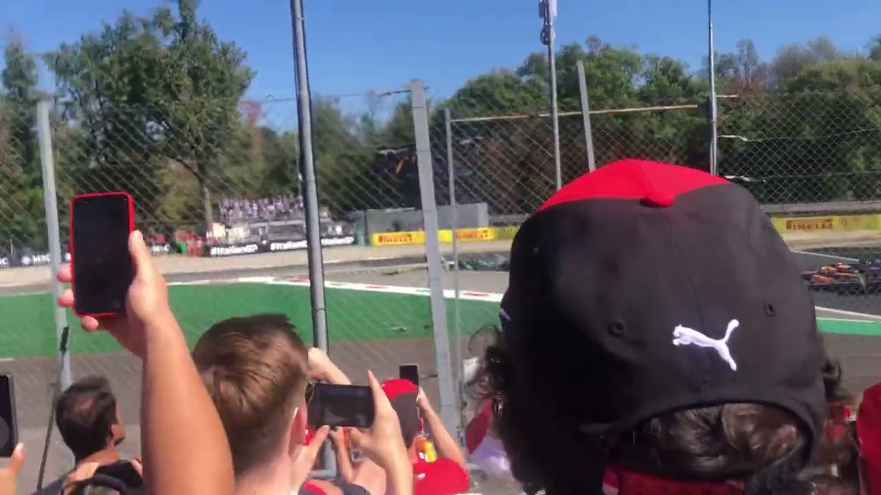 Opening lap of 2022 Italian Grand Prix at Prima Variante