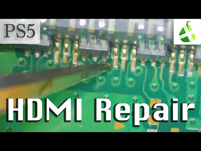 PlayStation 5 (PS5) HDMI Port Repair and Replacement Service - Tech Device  Repair - TDR