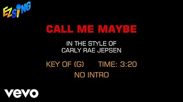 Thumbnail of Carly Rae Jepsen - Call Me Maybe (Karaoke EZ Sing)