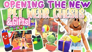 OPENING THE NEW PET WEAR CHESTS & GIFTS 🎁 || Tayforever ||