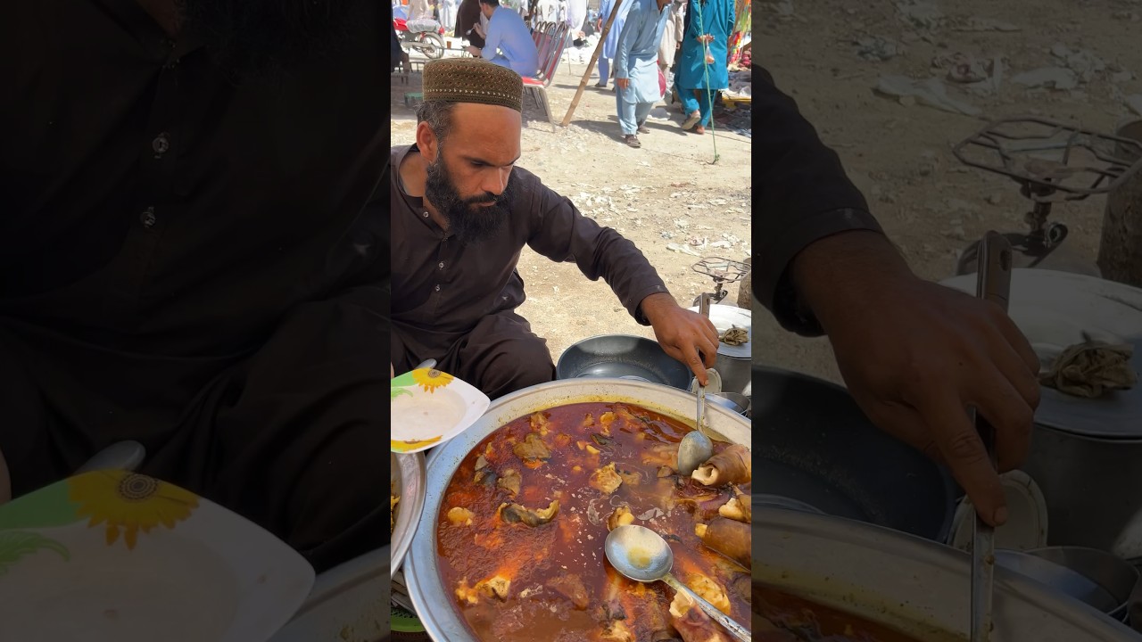 Country Side Paye Shorba Nashta | Kohat Mela Famous Panche | Kp Food Diaries
