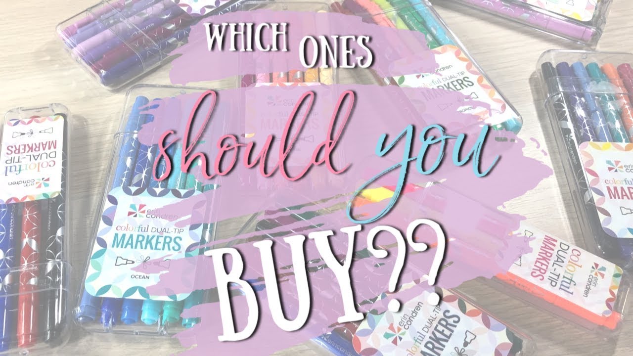 Erin Condren Pens Review | ALL Dual Tipped Markers