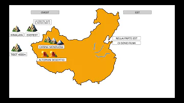 Com'è il territorio della Cina?
