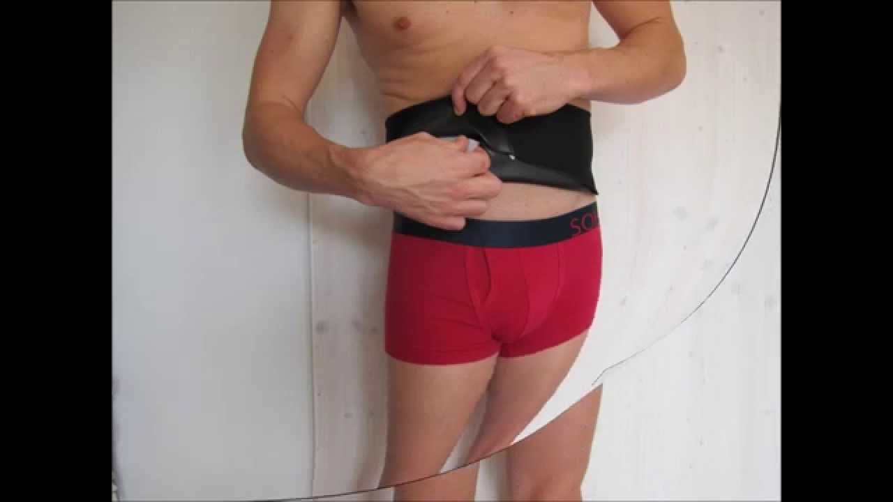 Stomabandage Känguru Neopren