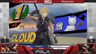 CFL Smackdown 88 WiiU - FOX MVG | Mew2king (Cloud) vs LeoHeart (Mewtwo) - Winners Semis
