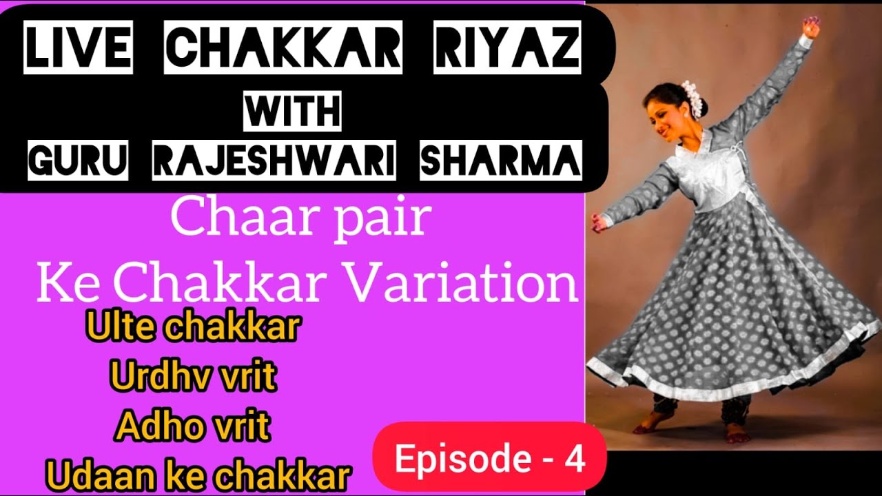 live Riyaz with Guru Rajeshwari Sharma 4 pair ke chakkar variations ep-4 