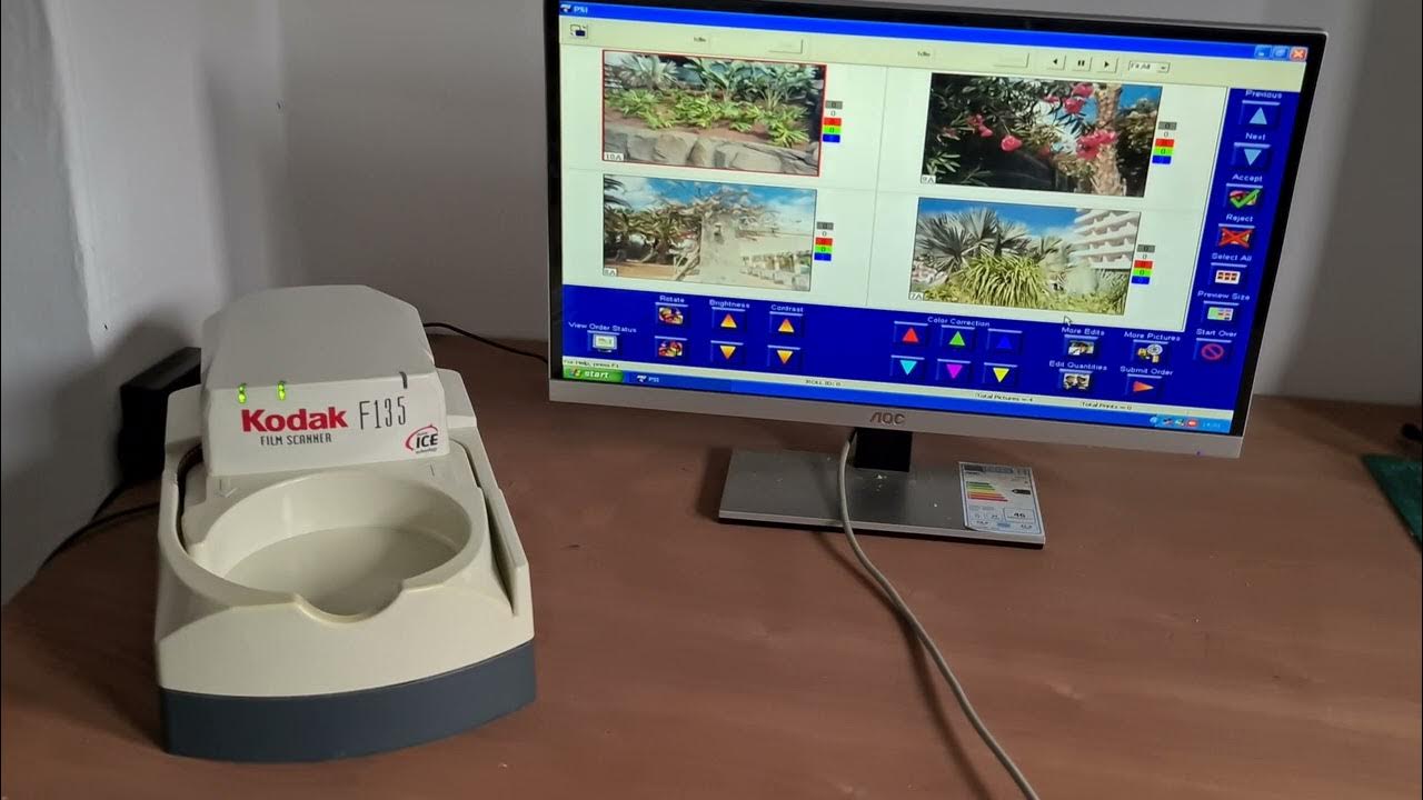 Video of Pakon F135 YouTube