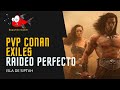 Raideamos una base completa  conan exiles pvp