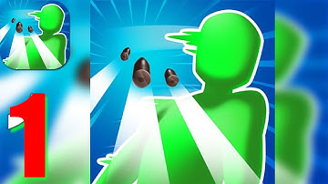 Dodge Action 3D - Gameplay Walkthrough Part 1 Levels 1-10 (Android, iOS)