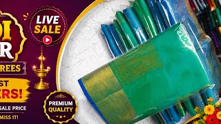 live Today Aadi offer sale start soft silk sarees booking num:7708069049 screenshot 1