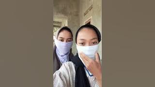 safety riding dengan masker saputangan