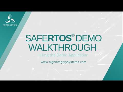 Using SAFERTOS Demos: Using The Demo Application
