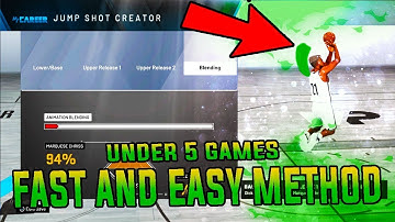 HOW TO GET CUSTOM JUMPSHOT CREATOR ! FAST AND EASY METHOD FULLY EXPLAINED ! NBA 2K20 JUMP SHOT